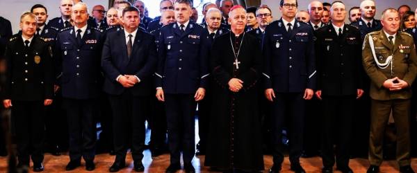 Wielkanocne spotkanie służb mundurowych